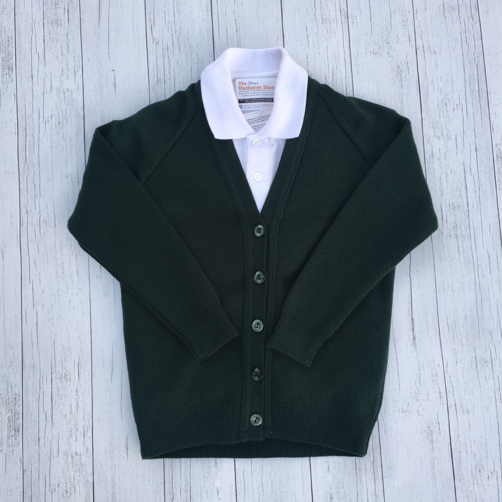 Bottle Green Courtelle Cardigan