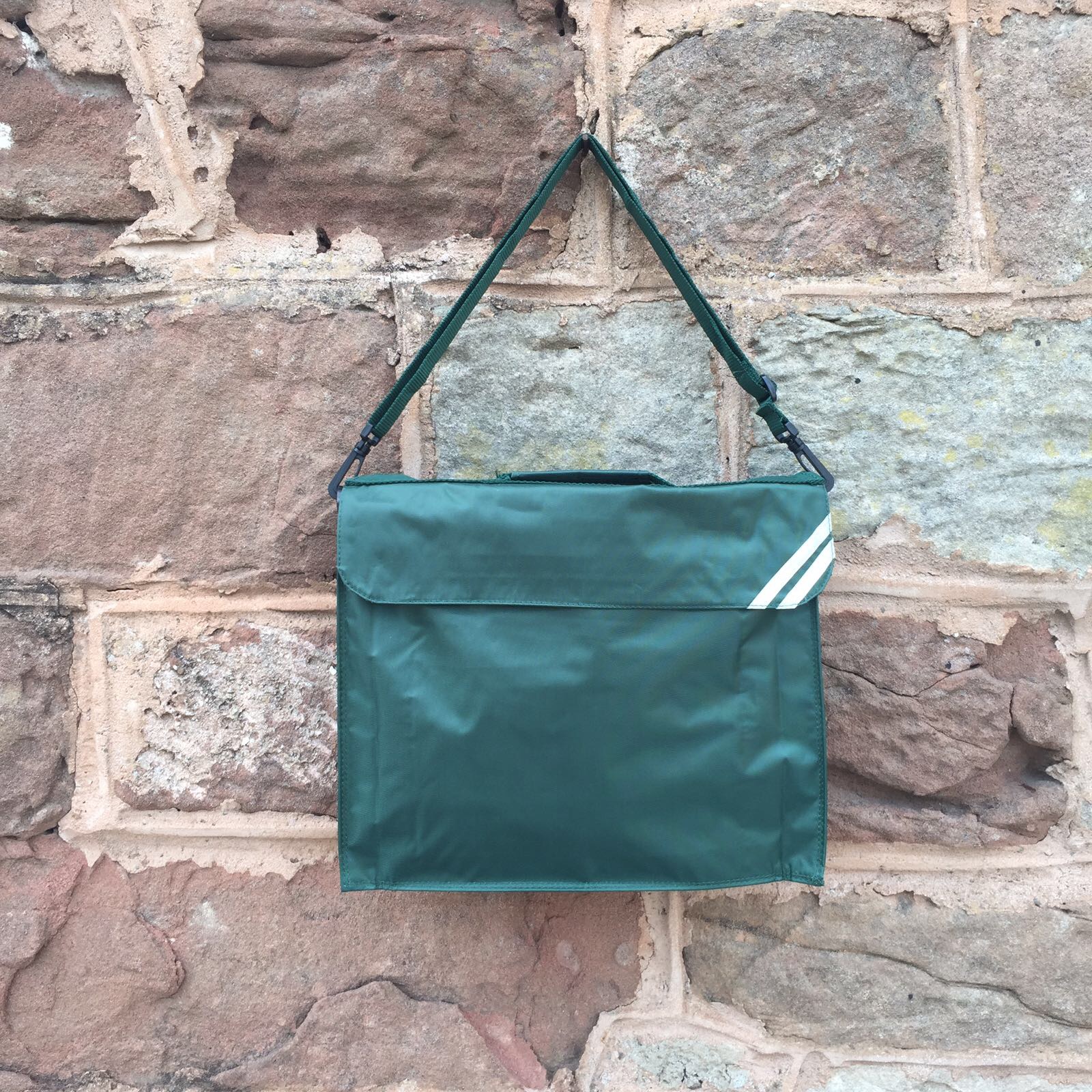 Bottle Green Satchel